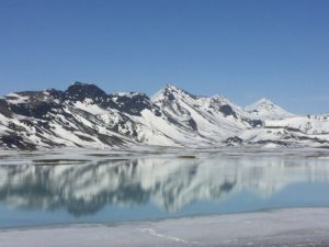 Iceland - typical end of winter landscape